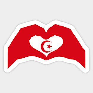 We Heart Islam Patriot Flag Series Sticker